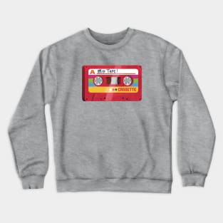 Mix Tape - Red 2 Crewneck Sweatshirt